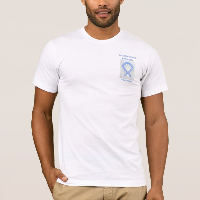 Irritable Bowel Syndrome Awareness Ribbon Tee (Front)