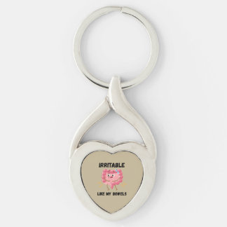 Irritable Like My Bowels Key Ring