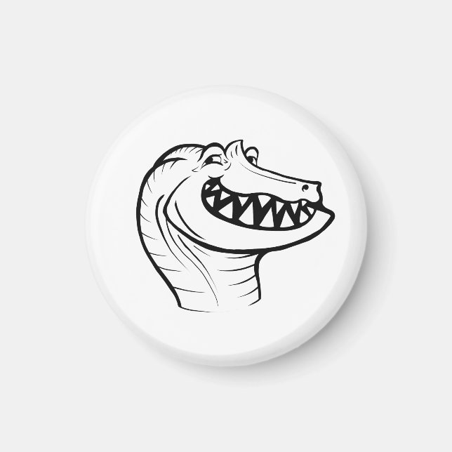 Irritator Trollface (textless) Magnet (Front)