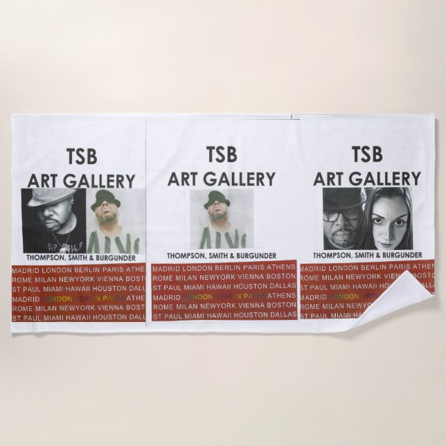 IRRIX  TSB Beach Towel (Front)