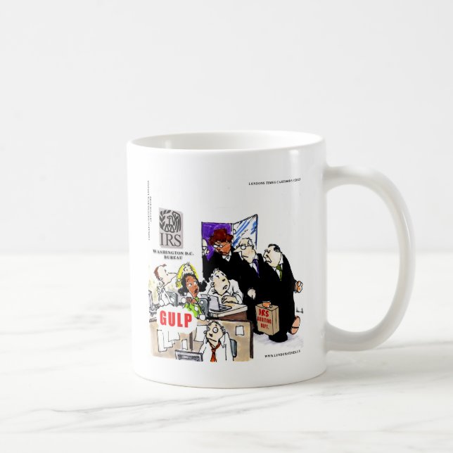 IRS Audits IRS Funny Coffee Mug (Right)