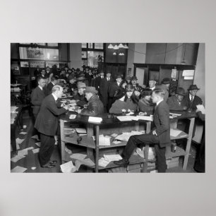 IRS Offices, 15 April 1920 Poster