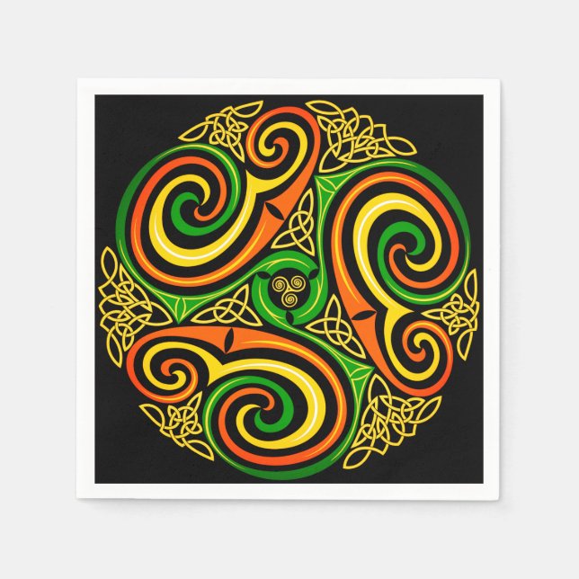 Irsh Celtic  Napkin (Front)