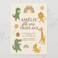 irthday Party Invitation for Kids