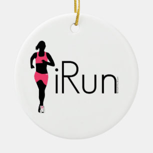 iRun Ceramic Tree Decoration