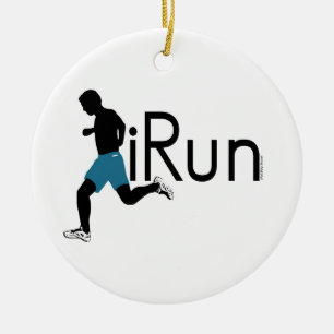 iRun Ceramic Tree Decoration