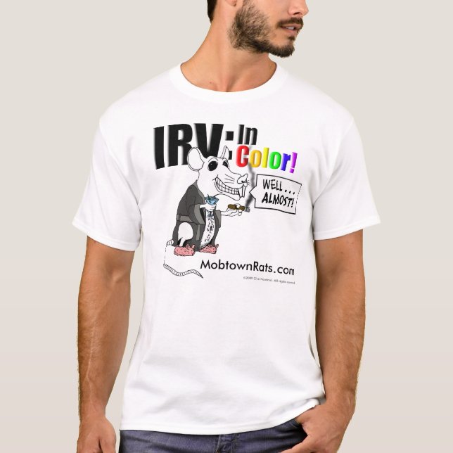 Irv: In Colour! T-Shirt (Front)