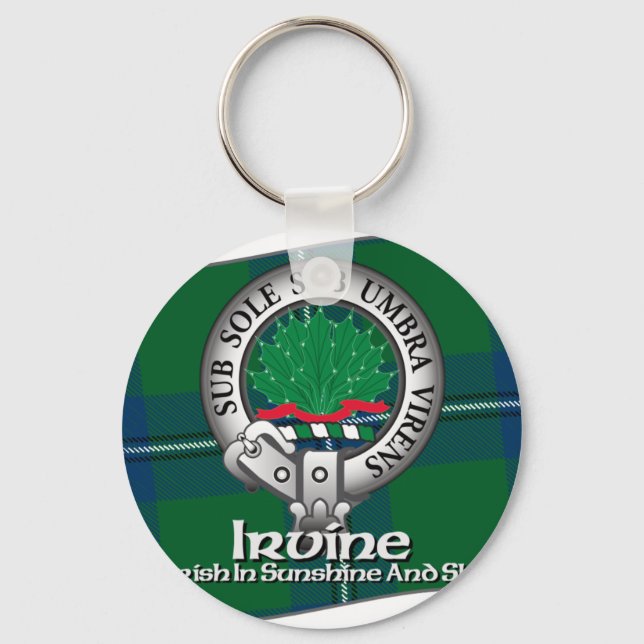 Irvine Clan Key Ring (Front)