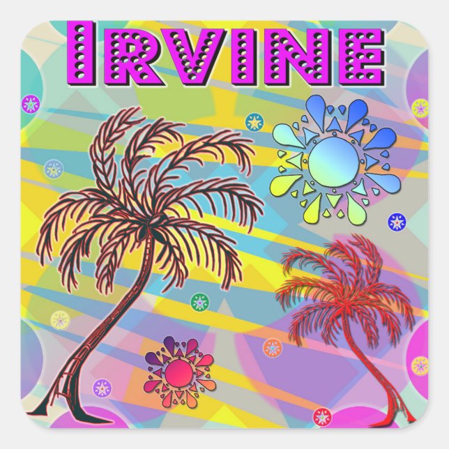 Irvine Happy and Hope Sticker (Front)