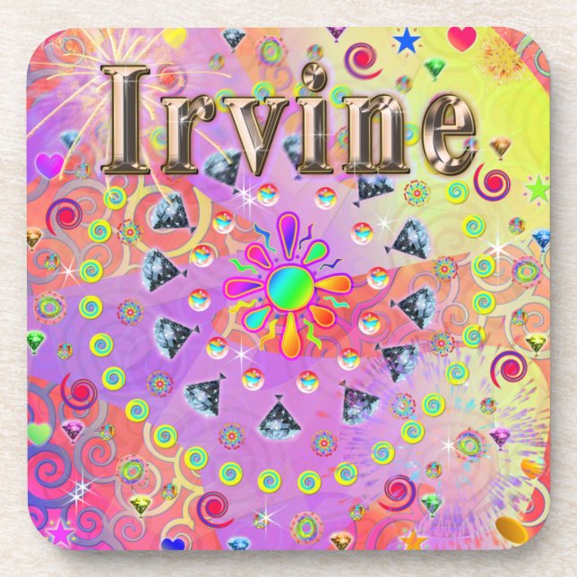 Irvine Lucky Golden Coaster (Front)