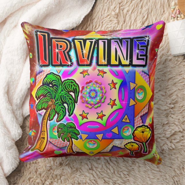 Irvine Tropical Friends Pillow (Blanket)