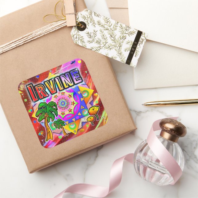 Irvine Tropical Friends Sticker (Gifting)