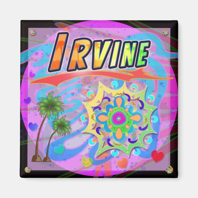 Irvine True Progress Magnet (Front)