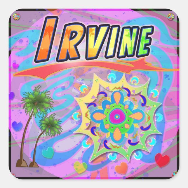 Irvine True Progress Sticker (Front)