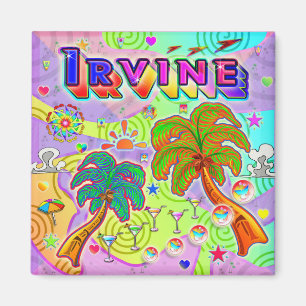 Irvine Vacation Target Magnet