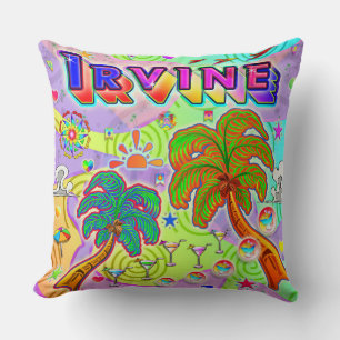 Irvine Vacation Target Pillow