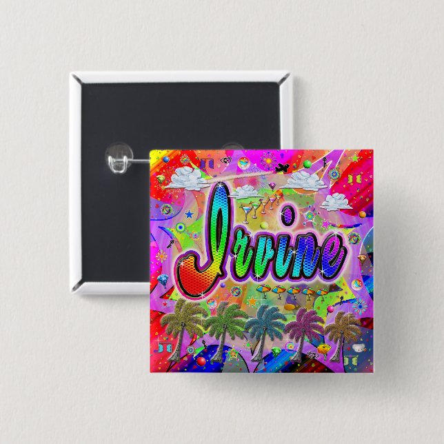 Irvine Vista Express Button (Front & Back)