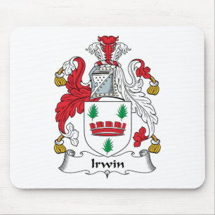 Irwin Family Crest Mouse Pad