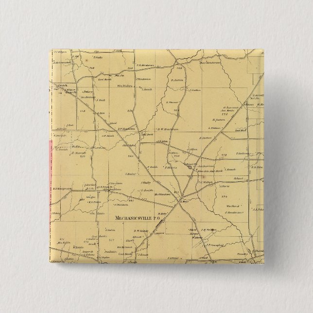 Irwin Township 15 Cm Square Badge (Front)