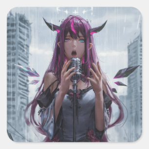 IRyS Square Sticker