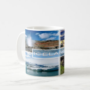 IS0003 Erupting geyser - Landmannalugar Coffee Mug