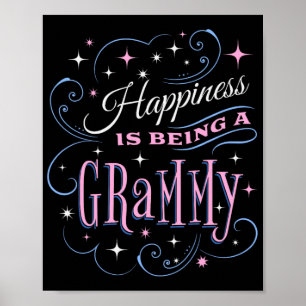 Is Being A Grammy Cute Grandma Mothers Day Women's Poster