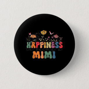 Is Being A Mimi Announcement Mothers Day  6 Cm Round Badge