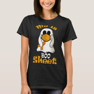 Is Boo Sheet Ghost In Mask Multiple Sclerosis Awar T-Shirt