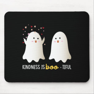 Is Boo-tiful Teacher Cute Ghost Bootiful Halloween Mouse Pad
