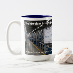 Is Change Good Or Bad? Two-Tone Coffee Mug
