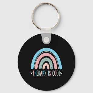 Is Cool Mental Health Awareness Therapist Self Car Key Ring