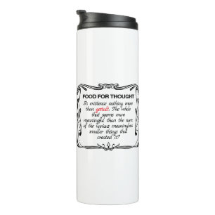 Is Existence Gestalt? Thermal Tumbler
