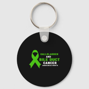 Is Gallbladder And Bile Duct Cancer Awareness Mont Key Ring