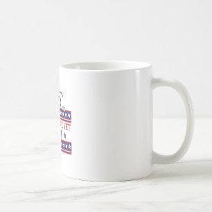 Is He Gone Yet - Funny Anti Trump Election Cartoon Coffee Mug