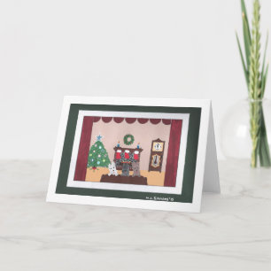 IS HE HERE YET? HOLIDAY CARD