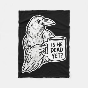 Is He Vintage Government Agencyd Yet Fleece Blanket