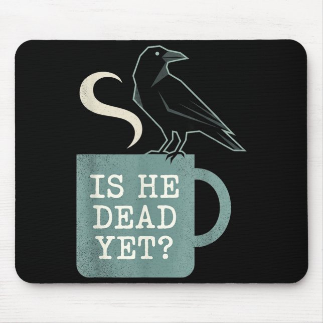 Is He Vintage Government Agencyd Yet Mouse Pad (Front)