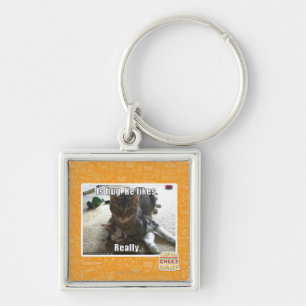 Is hug. He likes. Key Ring