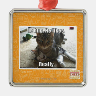 Is hug. He likes. Metal Tree Decoration