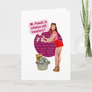 Is Inflation still transitory, Mr. Powell? Card