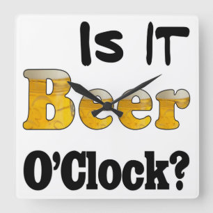 Is it Beer O'Clock? Clock