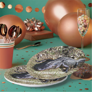 Is It Dinner Time Yet asks the Alligator? Paper Plate