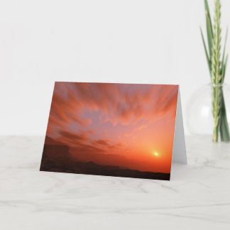 Is it end of just beginning? card