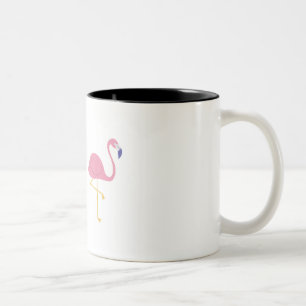 "Is it Friday yet?" mug. Two-Tone Coffee Mug