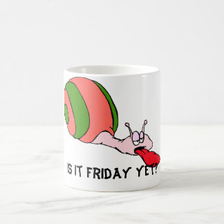 Is it Friday Yet? Snail Mug