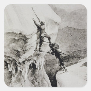 Is it Possible?, from 'Scrambles Amongst the Alps' Square Sticker