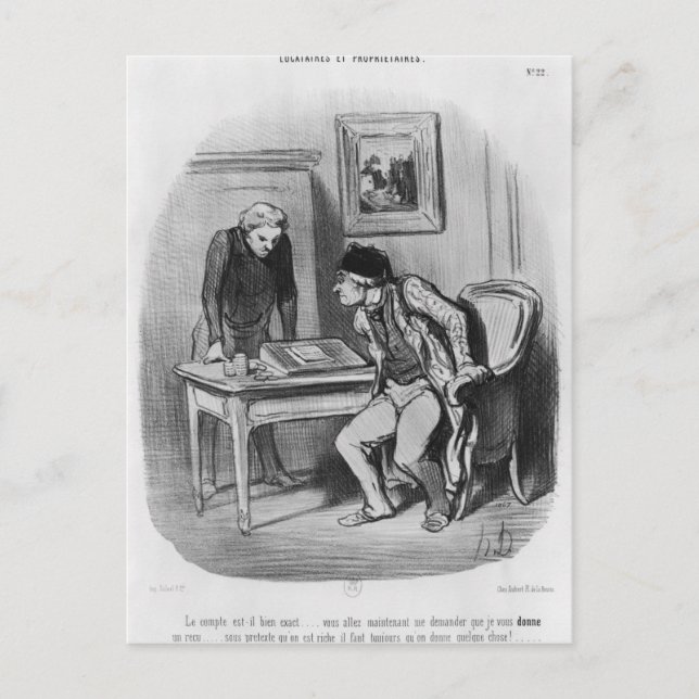 Is it the right amount?' postcard (Front)