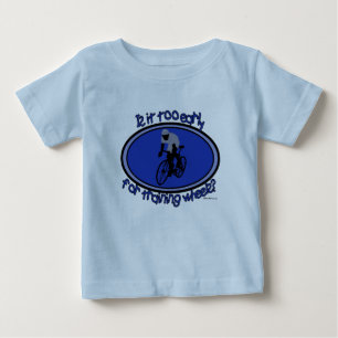 Is It Too Early For Training Wheels? Baby T-Shirt