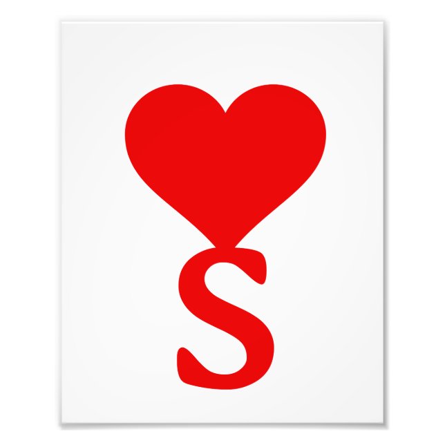 Is it Valentine's Day? Photo Print (Front)