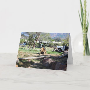 Is It Your Birthday? Happy Birthday Card